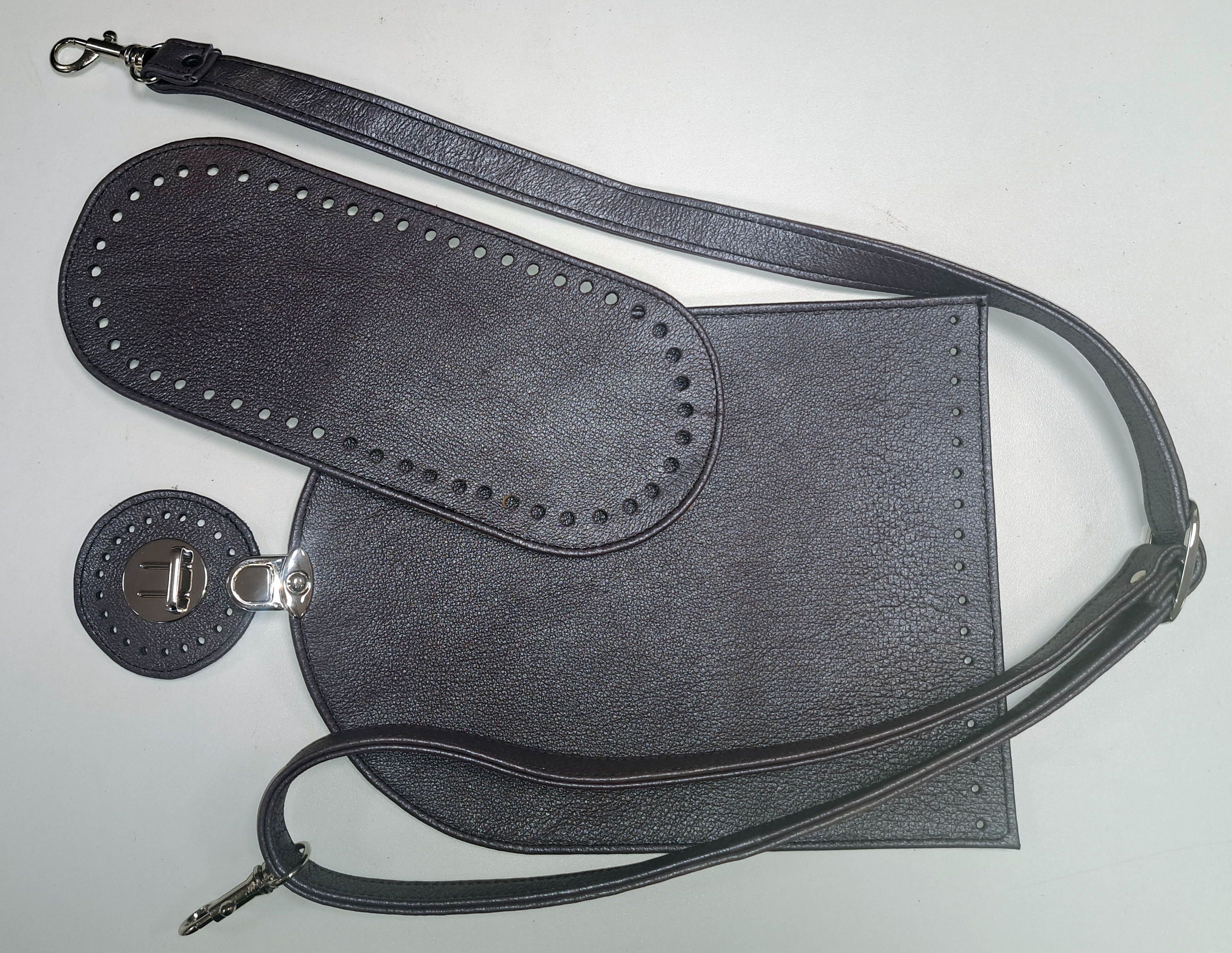 Valódi bőr táska szett