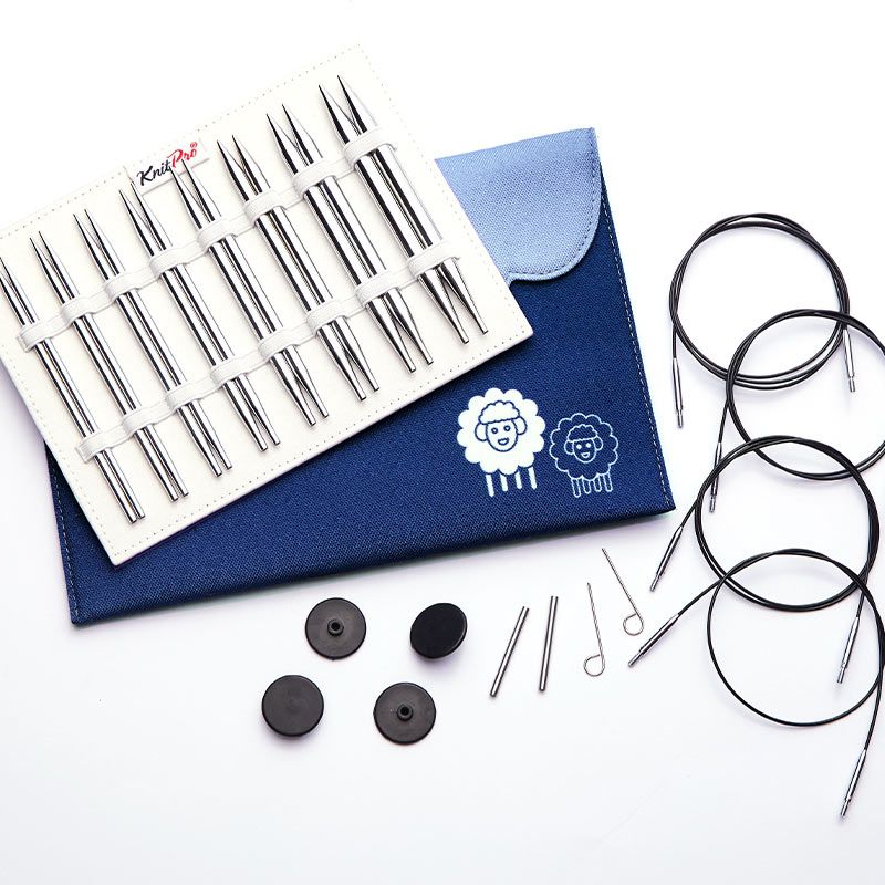 Knit Pro Nova NIC Deluxe cserélhető kábeles kötőtű készlet