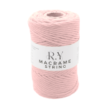 Relax Macrame String 3mm - 32 - BABY PINK