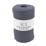 Relax Macrame String 3mm - 3 - GREY